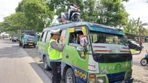 Satlantas Polres Batu Bara Gelar Operasi Gabungan SADAR Pajak Kendaraan Bermotor Bersama Instansi Terkait