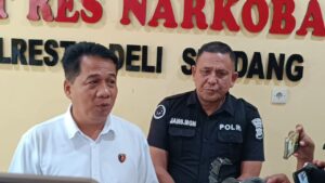 Door Stop Kasat Res Narkoba Polresta Deli Serdang: Mei 2026 ungkap 28 kasus, sita 860 gram sabu hingga 40 batang ganja