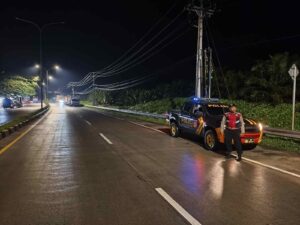 Polres Batu Bara Gelar Patroli Gabungan Roda-4 di Akses Tol Lima Puluh – Antisipasi Begal, Balap Liar dan Tindak Pidana 3C