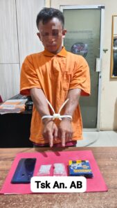 Satresnarkoba Polres Batu Bara kembali Ungkap Kasus Peredaran Shabu dalam ops antik Toba 2026.