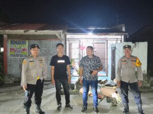 Polsek Medang Deras Gelar Patroli Malam – Antisipasi Kejahatan Jalanan dan Gangguan Kamtibmas