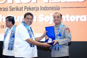 Hadiri Rakernas KSPI 2026, Wakapolri Tegaskan Sinergi Polri dan Buruh untuk Lindungi Hak Pekerja