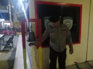 Sat Samapta Polres Batu Bara Laksanakan Patroli Jalan Kaki Di Sekitar Mako, Temukan Pintu Rumdin Terbuka   