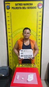 Satresnarkoba Polresta Deli Serdang Amankan Terduga Pengguna Narkoba, Sita Sabu 5,79 Gram   