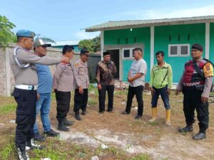 Kapolres Batu Bara berikan bantuan jet pam dalam kegiatan Jumat Berkah di Sekolah Al Wasliyah   