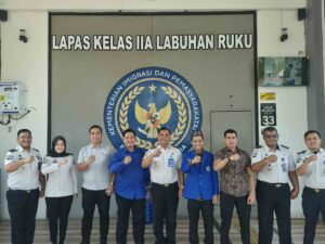 KALAPAS LABUHAN RUKU BERSAMA JAJARAN TERIMA AUDIENSI DAN SILATURAHMI DARI STIT BATU BARA