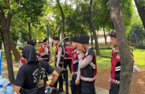 Sambangi Warga Jakarta Selatan, Detasemen Perintis Pastikan Situasi Kamtibmas Aman Terkendali