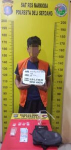 Miliki Sabu, Pria Di Tanjung Morawa Diamankan Sat Resnarkoba   