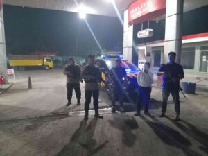 Polsek Lima Puluh Gelar Patroli Mobile di SPBU Simpang Gambus – Himbau Jangan Isi BBM ke Djerigen   