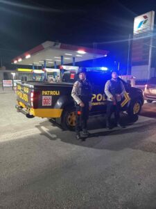 Sat Samapta Polres Batu Bara Laksanakan Patroli Kota Rutin Blue Light – Antisipasi Kejahatan di SP.Dolok hingga Jalinsum Lima Puluh-Kisaran   