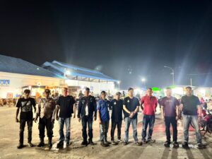 Polsek Talawi Lakukan Pengecekan dan Sterilisasi Lokasi Nobar Piala Dunia – Inggris vs Prancis di Pelabuhan Ujung Bom   