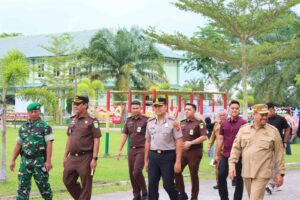 Kapolres Batu Bara Hadiri Penyambutan Satgas Pamtas RI–PNG – Dukung Sinergitas TNI-Polri Jaga Keutuhan Wilayah   