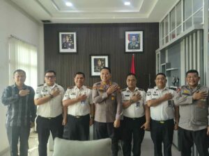 Perkuat Sinergi Kamtibmas, Kalapas Labuhan Ruku Audiensi dengan Kapolres Batu Bara   