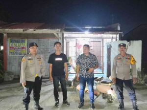 Patroli Malam di Wilayah Medang Deras, Sasaran Jalan Panglima Muda hingga Tempat Keramaian, Situasi Aman   