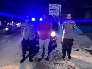 Polsek Talawi lakukan patroli malam – antisipasi gangguan kamtibmas dan pungutan liar   