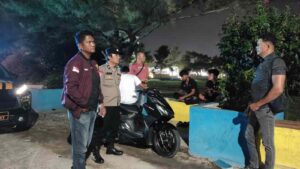 Polsek Air Putih Lakukan Patroli Malam – Antisipasi Balap Liar, Begal, dan Tawuran
