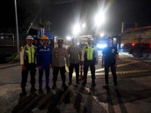Kapolsek Medang Deras Pimpin Langsung Patroli Malam – Antisipasi Kejahatan dan Himbaukan Keamanan Kendaraan   