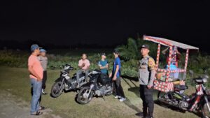 Polsek Air Putih Gelar Patroli Malam – Antisipasi Balap Liar, Begal, dan Tawuran di Beberapa Lokasi Strategis