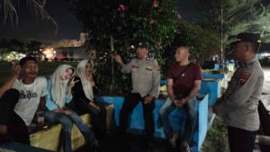 Polsek Air Putih Lakukan Patroli Malam – Antisipasi Balap Liar, Begal, dan Tawuran di Wilayah Hukumnya   