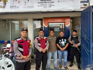Polsek Talawi Lakukan Patroli di Lokasi Strategis Tanjung Tiram – Berikan Rasa Aman dan Sosialisasikan Layanan Call Center 110