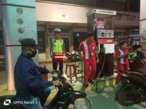 Satlantas Polres Batu Bara Lakukan Patroli Anti-Kemacetan di SPBU Desa Binjei Baru – Masyarakat Merasa Nyaman