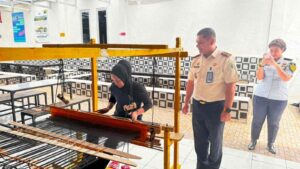 Warga Binaan Lapas Labuhan Ruku Sukses Hasilkan Kain Songket Khas Batu Bara – Program Pembinaan Berbuah Manis
