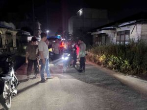 Kapolsek Medang Deras Pimpin Patroli Malam, Antisipasi Kejahatan dan Premanisme