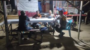 Polsek Lima Puluh Lakukan Patroli Mobile di Area Kelompok Tani Desa Simpang Gambus