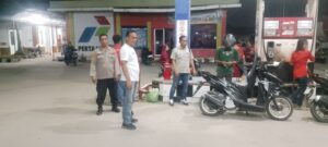 Polsek Air Putih Lakukan Patroli Malam, Antisipasi Balap Liar, Begal dan Tawuran di Wilayah Hukumnya   