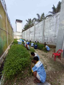 DUKUNG KETAHANAN PANGAN DAN KEMANDIRIAN WBP, LAPAS LABUHAN RUKU KEMBALI PANEN RAYA 150 KG KANGKUNG   