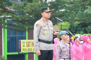 Upacara Serah Terima Jabatan Empat Pejabat Utama Polres Batu Bara Berlangsung Khidmat