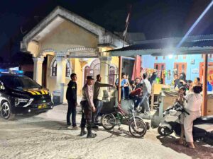 Keributan Pelemparan di Desa Bogak, Personel Polres Batu Bara & Tokoh Masyarakat Lakukan Pendamaian   