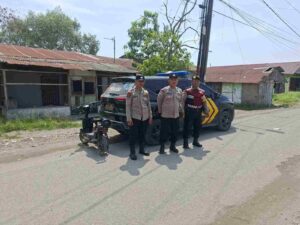 Jaga Keamanan Siang, Polsek Medang Deras Patroli Antisipasi Kejahatan Jalanan   