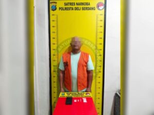 Satres Narkoba Polresta Deli Serdang Ringkus Pria 56 Tahun Diduga Pengedar Sabu   