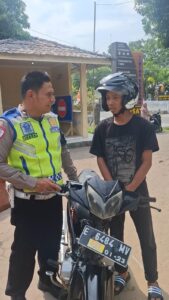 Sat Lantas Polres Batu Bara Serahkan Dua Unit Kendaraan Hasil Penindakan Balap Liar Kepada Pemilik   