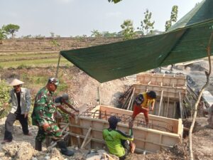 Penghubung Kedungwaduk–Pengkok Terus Dibangun, Warga Nantikan Jembatan Beton Rampung