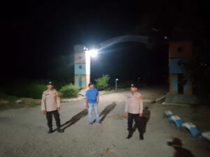 Polsek Lima Puluh Gelar Patroli Mobile, Cegah Tawuran dan Kejahatan Jalanan