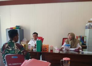 Koramil 11 Manyaran Bersinergi dengan Kelurahan, Dukung Program Pemerintah   
