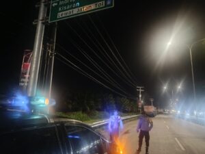 Polsek Lima Puluh Gelar Patroli Mobile, Antisipasi Tawuran dan Geng Motor Serta Jaga Kamtibmas