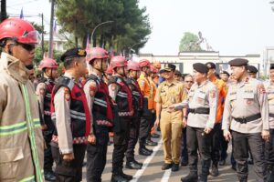 Polri Gelar Apel Serentak Kesiapsiagaan Penanganan Karhutla di Seluruh Indonesia   
