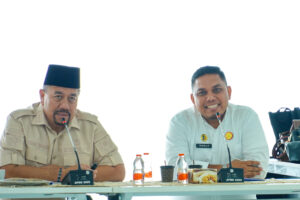 Komitmen Tingkatkan Pelayanan Kesehatan, Bupati Baharuddin Bertemu Dokter RSUD H. OK Arya Zulkarnain   