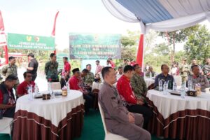 Dandim 0808/Blitar Hadiri Launching 2.500 Jembatan Garuda dan 3.000 Titik Air Bersih oleh Presiden Prabowo Subianto   