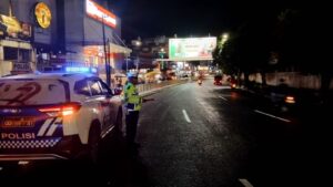 Satlantas Polres Pematangsiantar Gelar Blue Light Patrol, Tekan Pelanggaran Lalu Lintas Dan Kriminalitas Malam Hari   