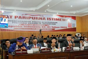 Bupati Batu Bara Hadiri Paripurna Istimewa Pidato Kenegaraan HUT ke-81 Kemerdekaan RI      