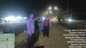 Polsek Lima Puluh Patroli Mobile, Antisipasi Tawuran Dan Kejahatan Di Jalinsum Serta Area Exit Tol