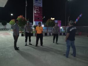 Kapolsek Medang Deras Pimpin Langsung Patroli KRYD, Libatkan Tokoh Masyarakat Jaga Keamanan