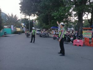 Sat Lantas Polres Pematangsiantar Amankan Car Free Day Dan Fun Run Dalam Rangka HUT RI Ke-81