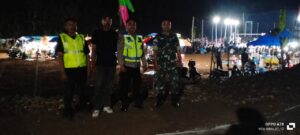 Babinsa Koramil Paranggupito Laksanakan Patroli Malam untuk Jaga Kondusivitas Wilayah   
