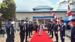 Bersama Forkopimda, Lapas Labuhan Ruku Serahkan Remisi Umum HUT RI Dan Pamerkan Hasil Karya Warga Binaan