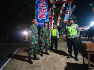 Babinsa Koramil Slogohimo Bersama Anggota Polsek Laksanakan Patroli Malam untuk Jaga Keamanan Wilayah